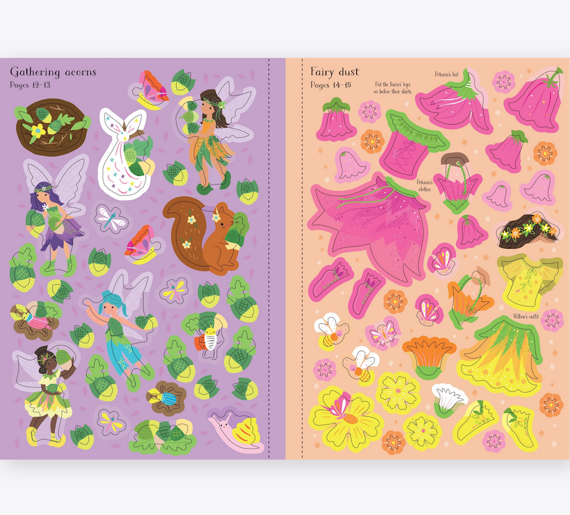 Little Sticker Dolly Dressing - Woodland Fairies Little Sticker Dolly Dressing - Woodland Fairies