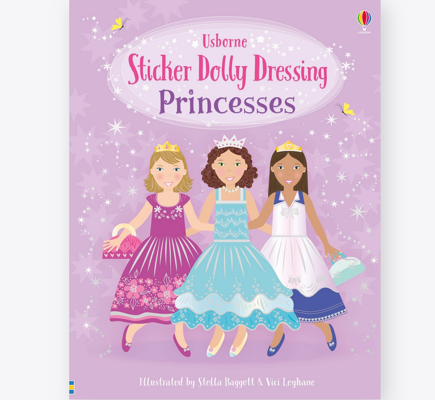 Sticker Dolly Dressing Princesses