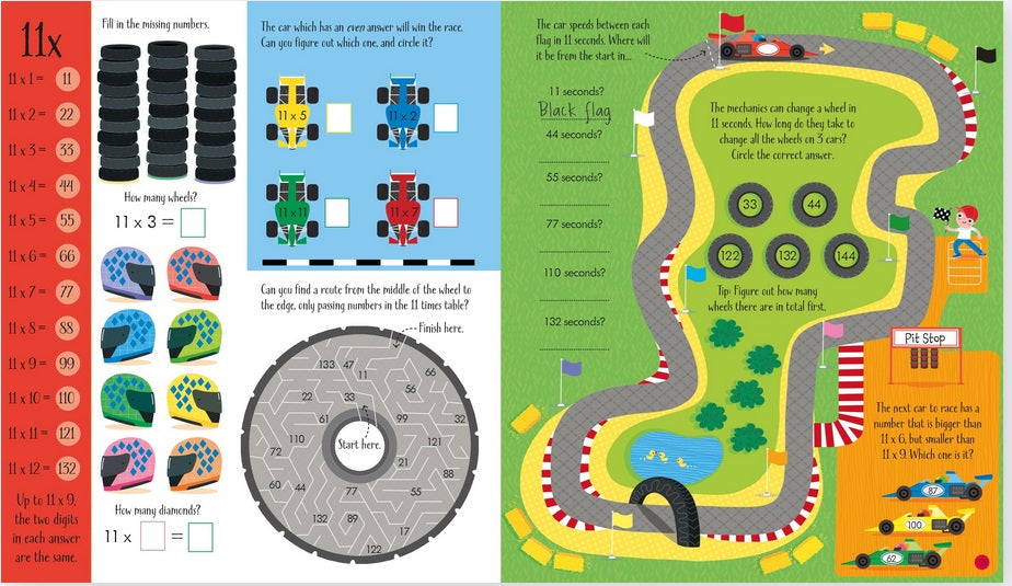 Times Tables Activity Book