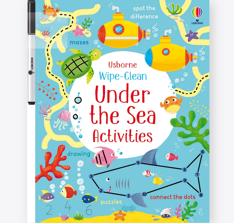 Wipe-Clean Under the Sea Activities