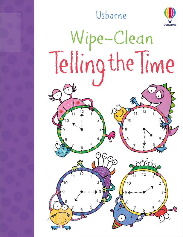 Wipe-Clean Telling the Time