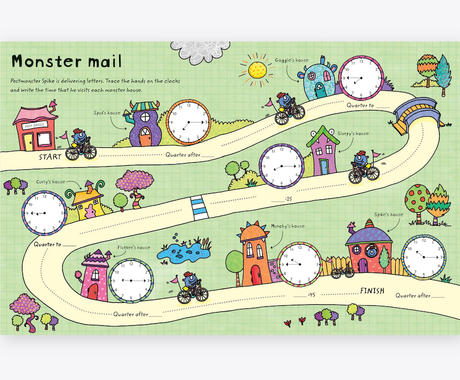 Wipe-Clean Telling the Time