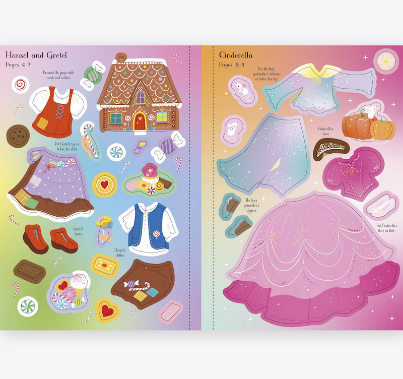 Little Sticker Dolly Dressing Fairy Tales
