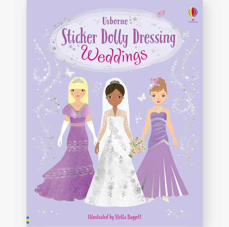 Sticker Dolly Dressing Weddings
