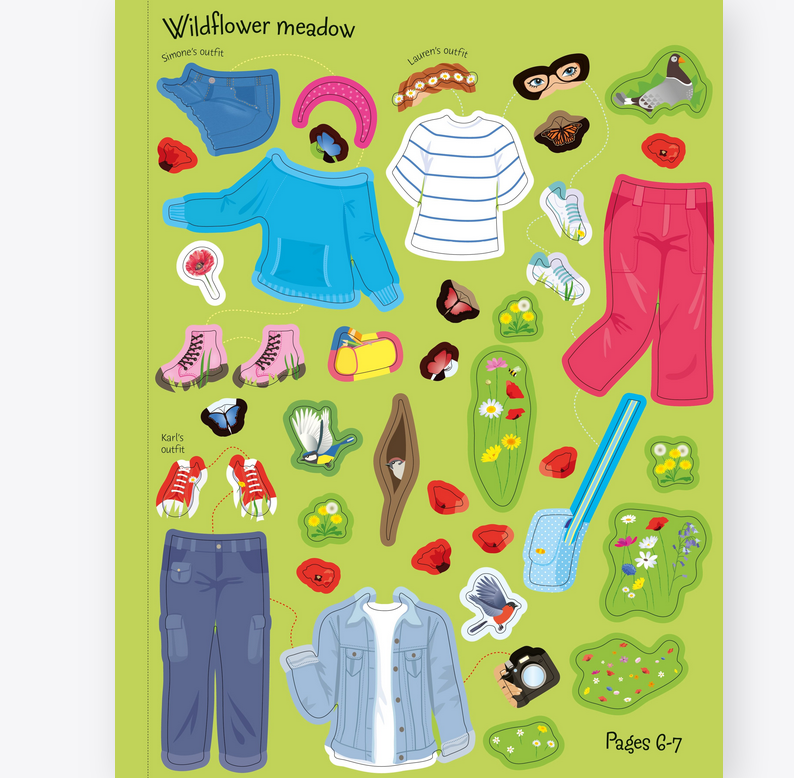 Sticker Dolly Dressing Outdoor
