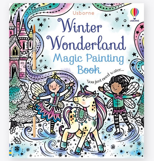 Winter Wonderland Magic Painting Book