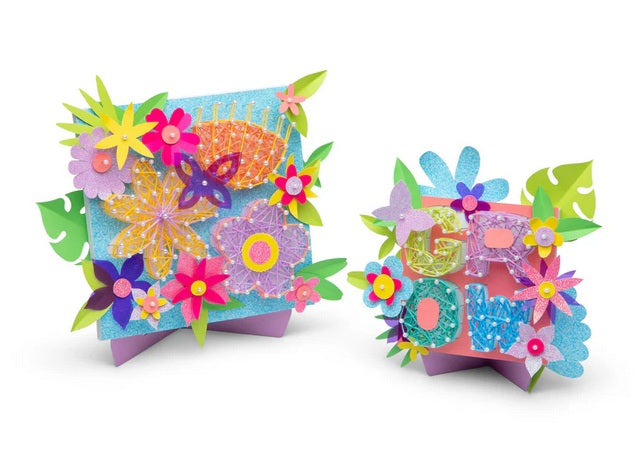 Floral String Art Kit