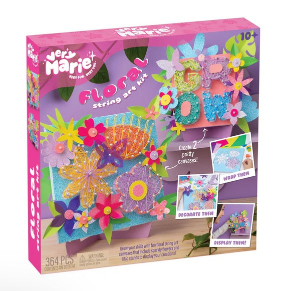 Floral String Art Kit