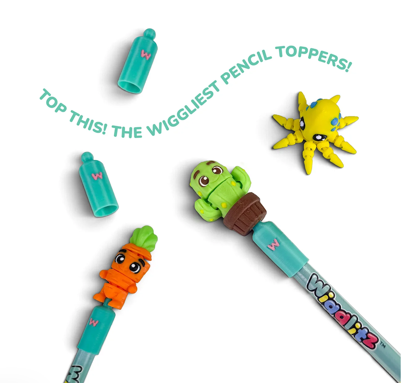 Wigglitz Clikz Pencil Toppers Set