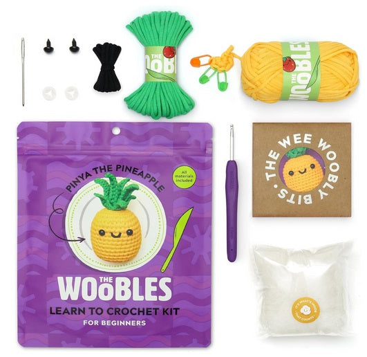 Pinya the Pineapple Crochet Kit