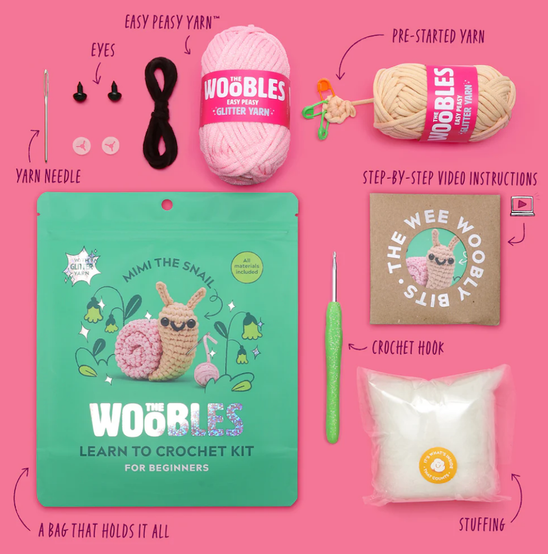 Mimi the Snail Crochet Kit