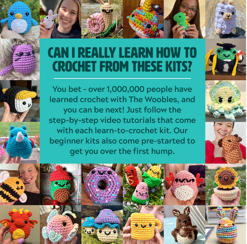 Mimi the Snail Crochet Kit