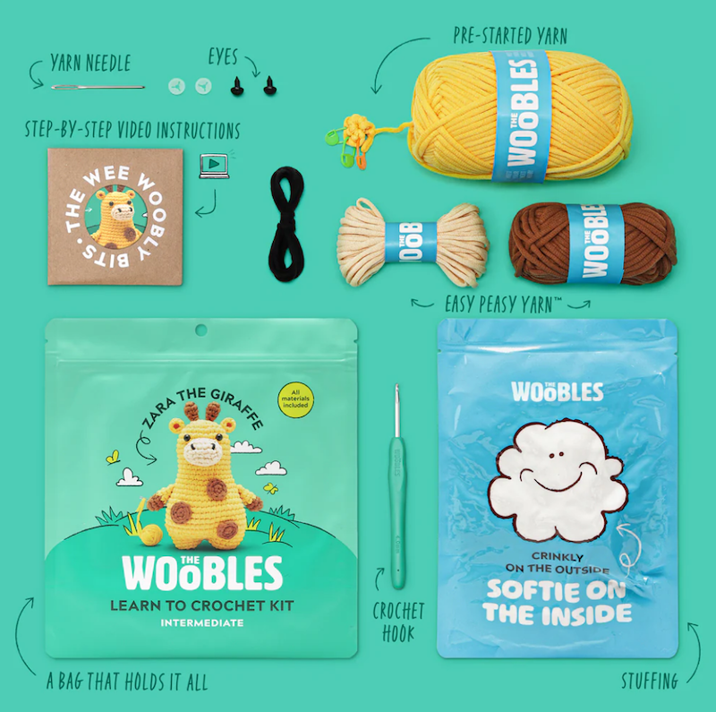 Zara the Giraffe Crochet Kit