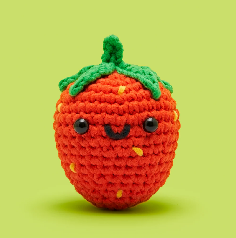 Alice the Strawberry Crochet Kit