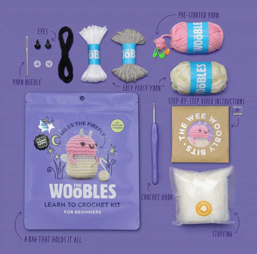 Miles the Firefly Crochet Kit