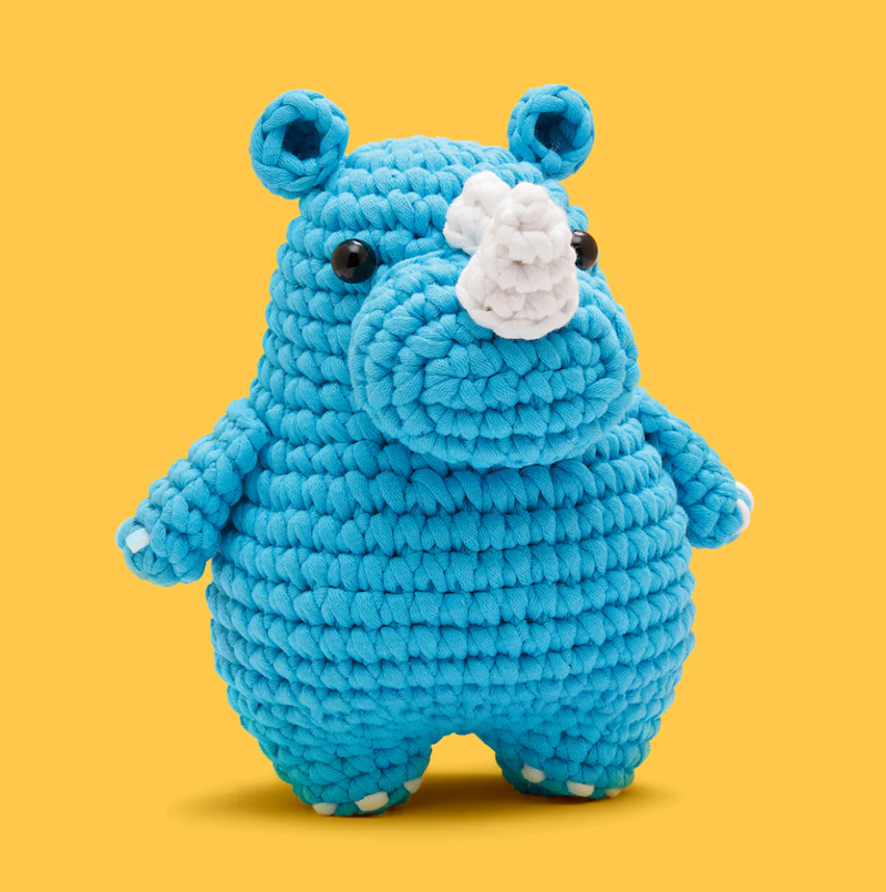 Willis the Rhino Crochet Kit