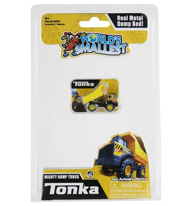 World's Smallest Tonka Dump Truck