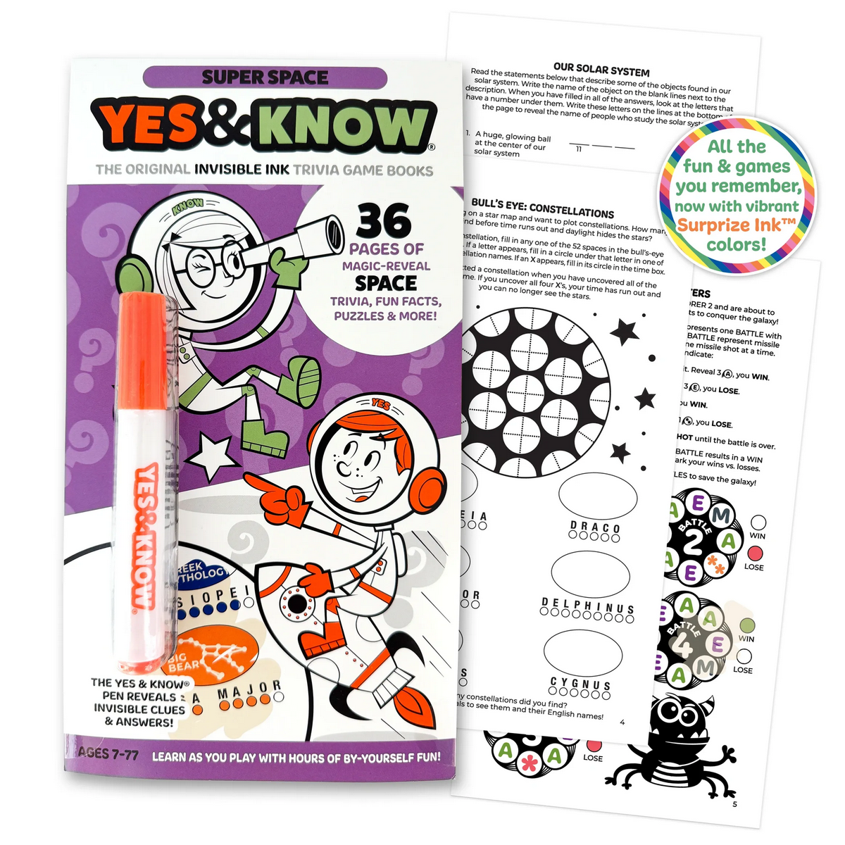 Yes & Know Trivia Game Book -