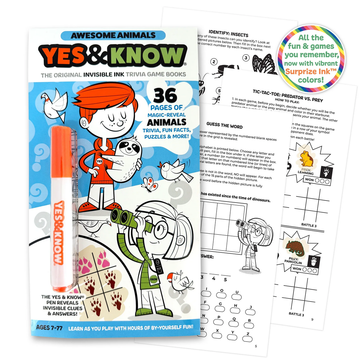 Yes & Know Trivia Game Book -