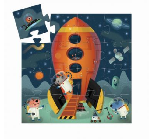 Mini Spaceship 16pc Jigsaw Puzzle