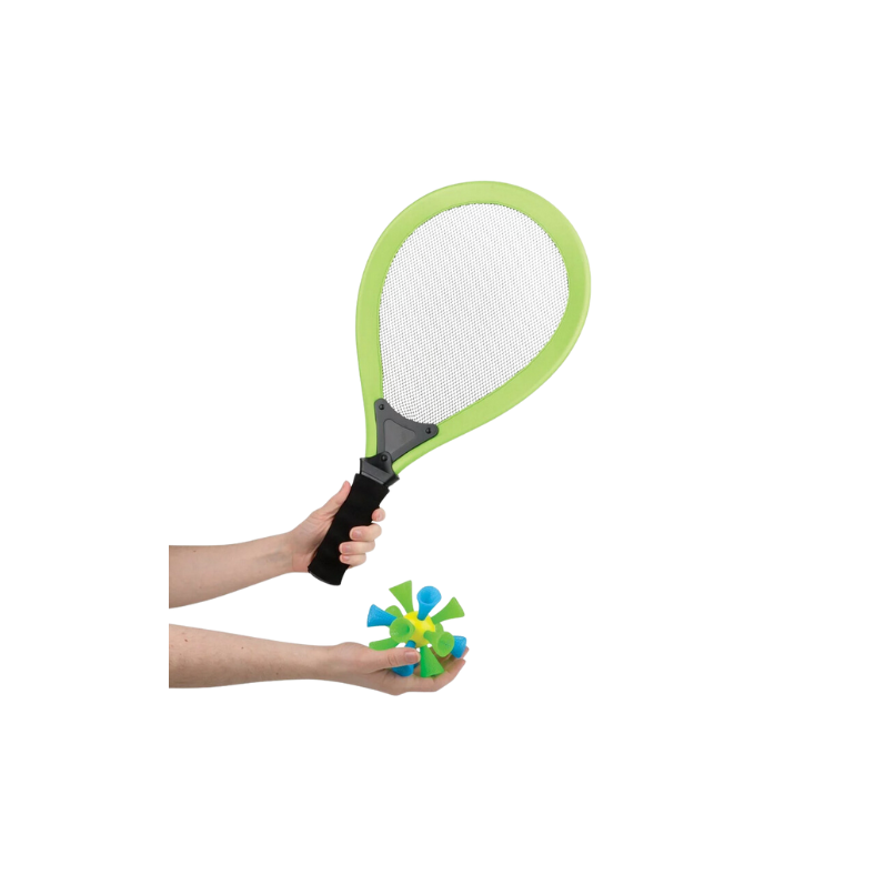 Jumbo Badminton Racket And Birdie
