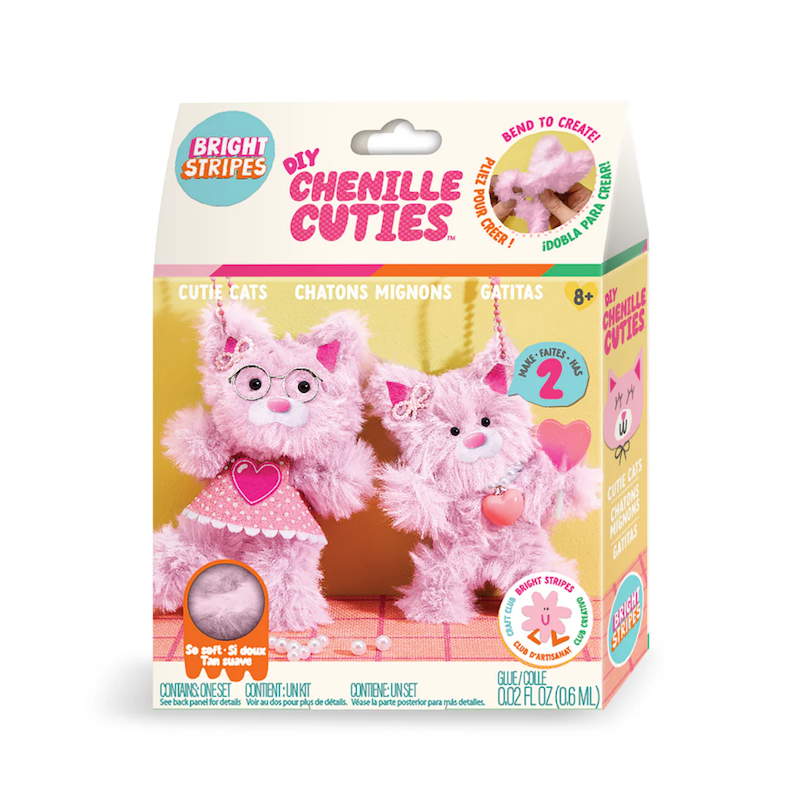 DIY Chenille Cuties - Cat