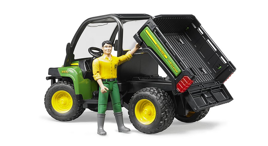 John Deere Gator XUV 855D with driver