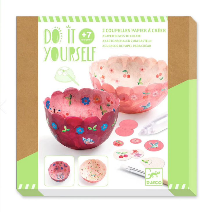 In the Air DIY Paper Bowl Decoupage Kit