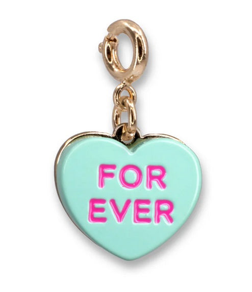 Gold Candy Heart Charm
