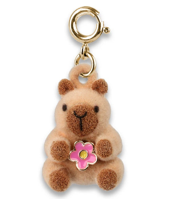 Gold Furry Capybara Charm