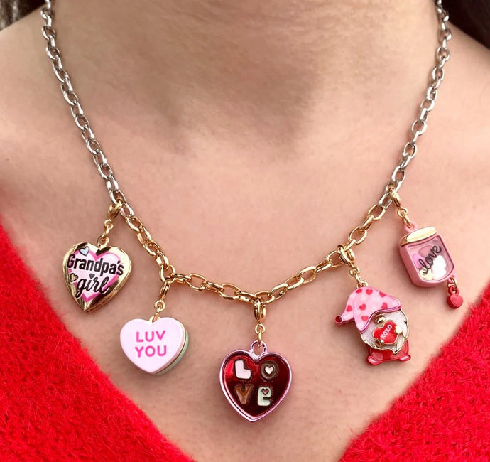 Gold Grandpa's Girl Locket