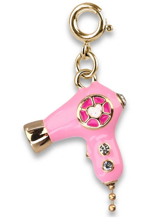 Gold Hair Dryer Charm