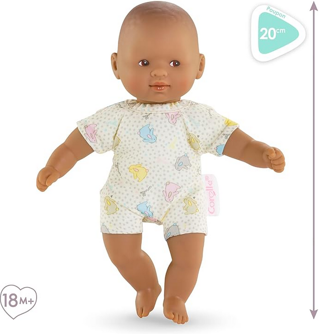 Mini Calin Bunnies - Brown Eyes Doll