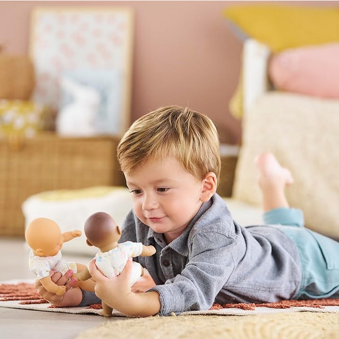 Mini Calin Bunnies - Brown Eyes Doll