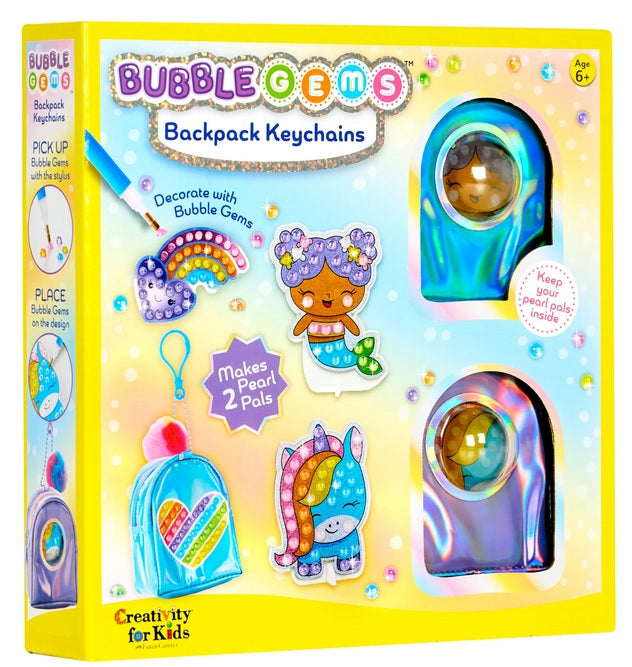 Bubble Gems™ Backpack Key Chains