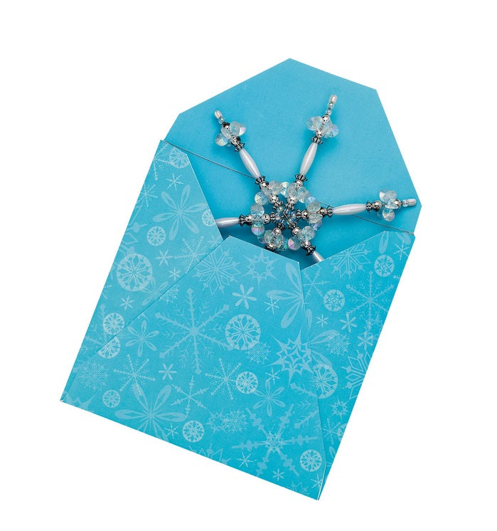 Beaded Snowflake Ornaments