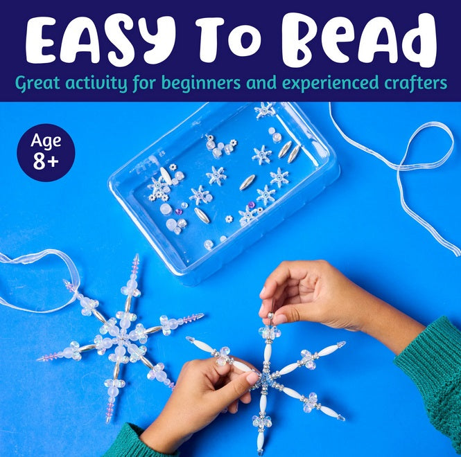 Beaded Snowflake Ornaments