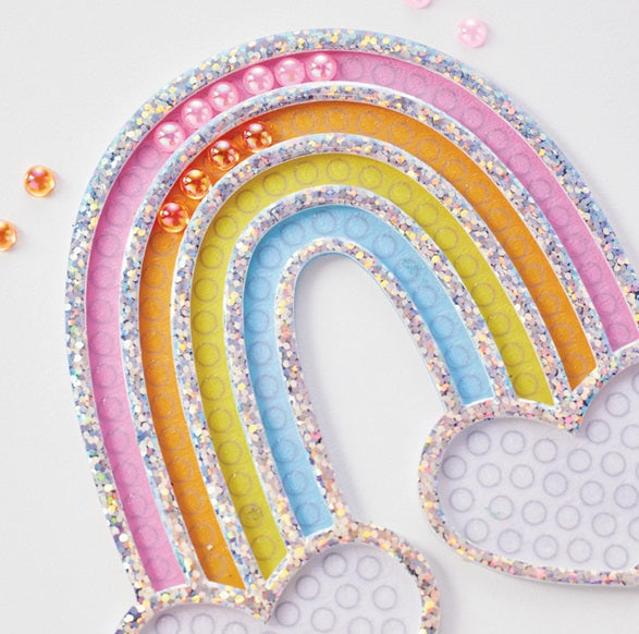 Bubble Gems™ Super Sticker Rainbow