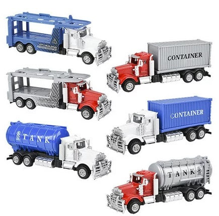 Die-Cast Container Trucks