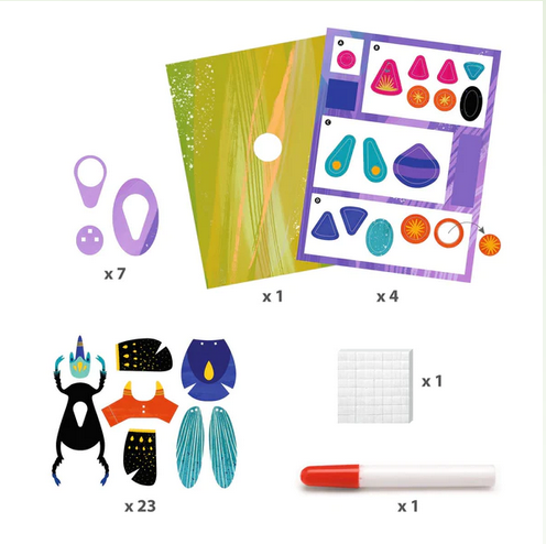 3D Paper Bugs Creation Kit