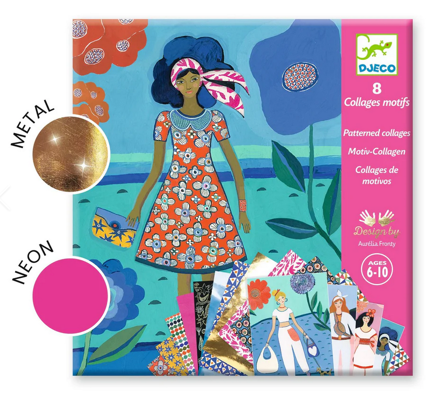 Fashion Patterned Collage Set