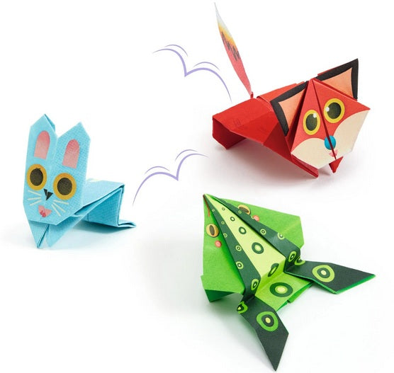 Jumping Animals Origami