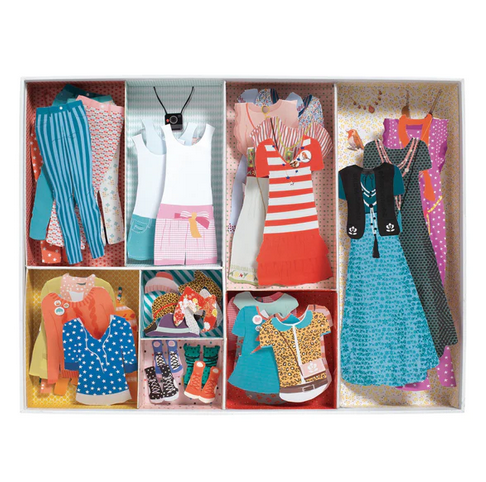 Le Grand Dressing Room Paper Doll Set