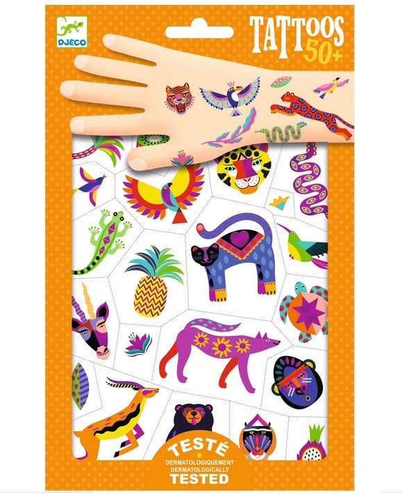 Dream Fun Girl Temporary Tattoos for 6 Year Kid Art Kit Makeup