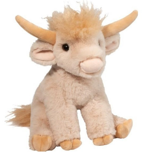 Laddie Cream Highland Cow Soft