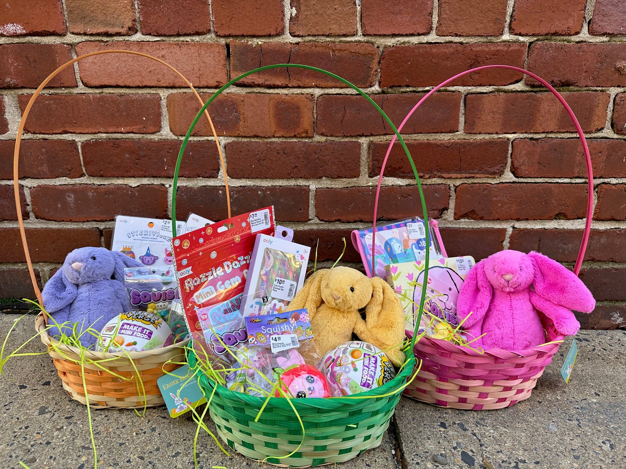 Easter Basket with Grass