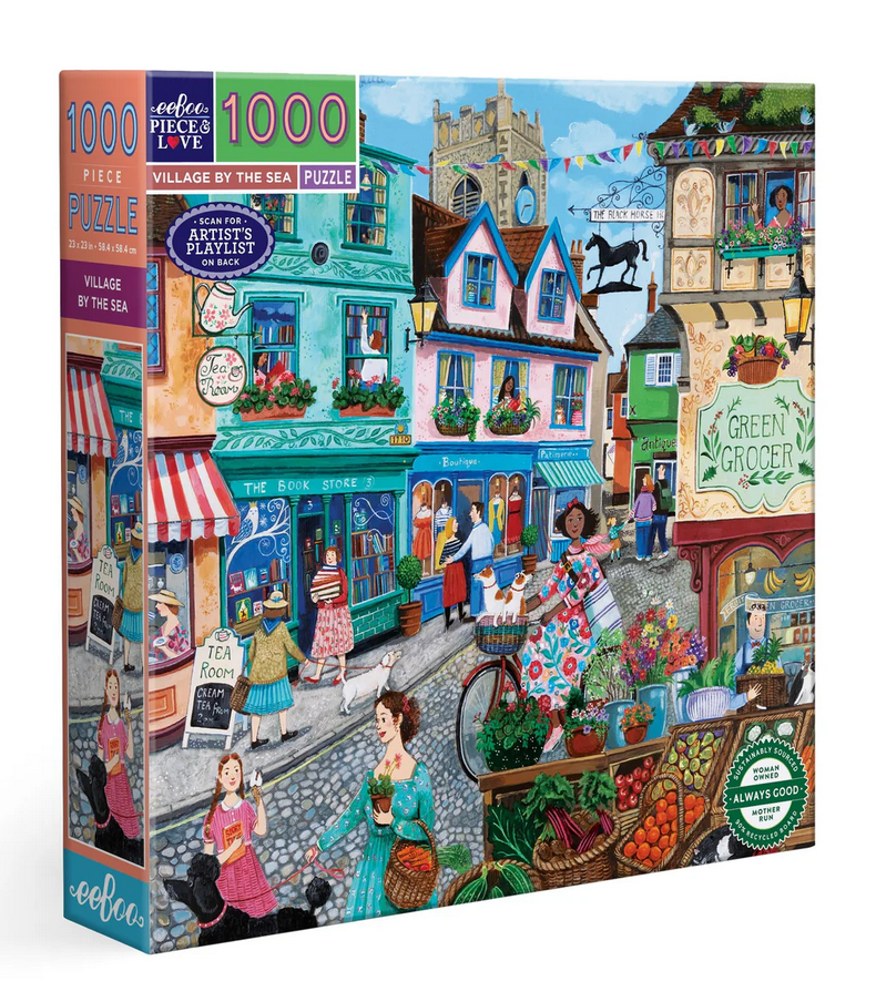 Village by the Sea 1000 Pc Puzzle