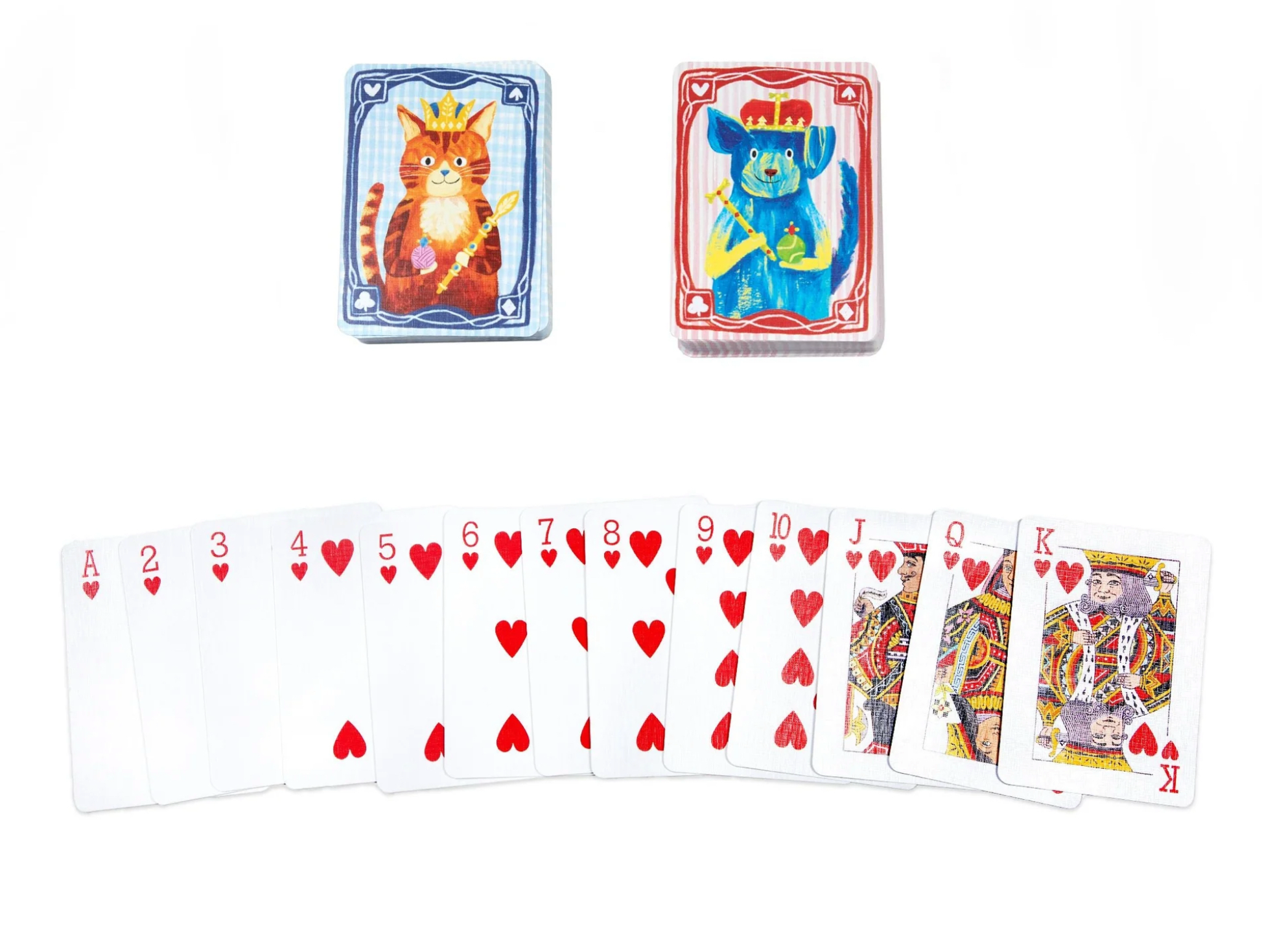 Cat & Dog Playing Cards