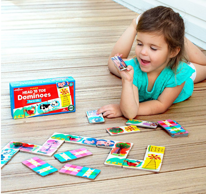 Little Farm Head to Toe Dominoes