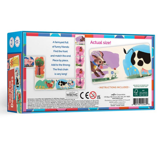 Little Farm Head to Toe Dominoes